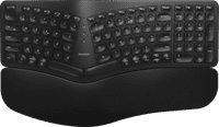 BlueBuilt Draadloos Ergonomisch Bluetooth Toetsenbord AZERTY