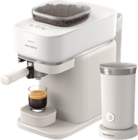 Philips Baristina BAR308/00 Wit + Melkopschuimer