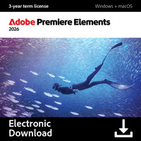 Adobe Premiere Elements 2026 3 Jaar - Digitaal