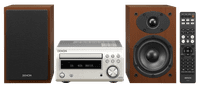 Denon D-M41DAB Zilver/Bruin