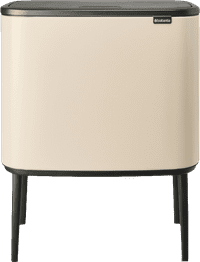 Brabantia Bo Touch Bin Poubelle 3 x 11 Litres Soft Beige