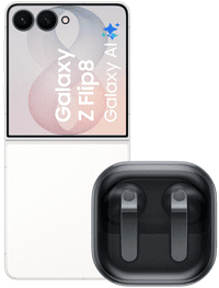 Samsung Galaxy Z Flip 8 512GB White 5G + Samsung Galaxy Buds4 Black