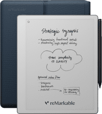 reMarkable Paper Pure avec Book Case Bleu