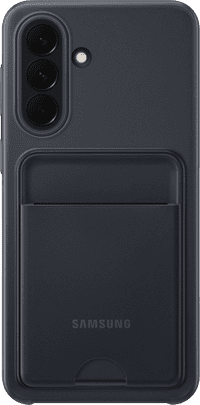 Samsung Galaxy A37 Card Slot Back Cover Zwart