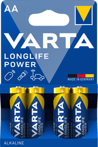 Varta Longlife Power AA Blister 4 Pièces