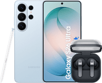 Samsung Galaxy S26 Ultra 1TB Lichtblauw 5G + Samsung Galaxy Buds4 Pro Zwart