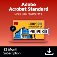 Adobe Acrobat Standard DC 1 Jaar - Digitaal