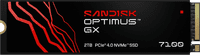 SANDISK Optimus GX 7100 2TB NVMe SSD
