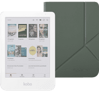 Kobo Clara Colour Wit + Sleep Cover Groen