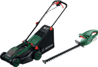 Bosch Rotak 18V2-38 (zonder accu) + Bosch EasyHedgeCut 18-45 Li (zonder accu)