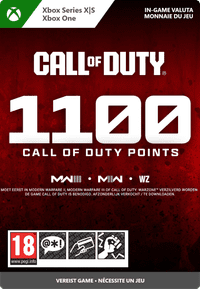 Call of Duty 1.100 Points Xbox Series X|S en Xbox One - Digitaal