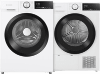 Wisberg WBWM1A3W8NB HygienicSteam + Wisberg WBDR1BW8NB SwiftDry