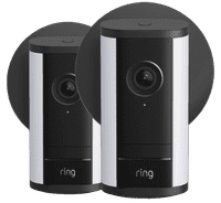 Ring Spotlight Camera Pro 2e Generatie Stekker Zwart Duo Pack