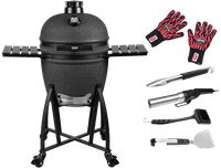 Grill Guru Prime Matte Black Large Starterspakket