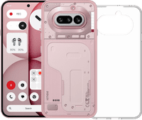 Nothing Phone (4a) 256 Go Rose 5G + BlueBuilt Back Cover Transparent