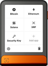 Ledger Flex Orange incl. Recovery Key