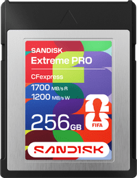 SANDISK FIFA World Cup 2026 Edition 256GB CFexpress Type B