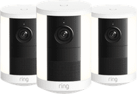 Ring Spotlight Camera 2e Generatie Batterij Wit 3-Pack