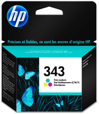 HP 343 Cartridges 3 Kleuren Pack