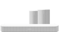 Sonos Beam Gen2 Wit + Era 100 SL Duopack Wit
