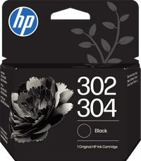 HP 302/304 Cartridge Zwart