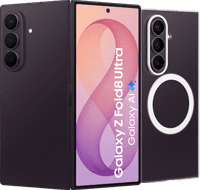 Samsung Galaxy Z Fold 8 Ultra 256 Go Mauve 5G + Back Cover Carbone avec Aimant Noir