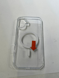 BlueBuilt Protective Back Cover avec MagSafe iPhone 16 Plus Transparent