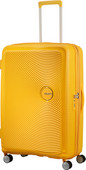 American Tourister Soundbox Valise à 4 Roulettes Extensible 77 cm Golden Yellow Top 10 des valises les plus vendues