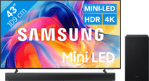 Samsung Mini-led 43" M73H (2026) + Samsung HW-B66CF (2025) Televisie met Q-Symphony