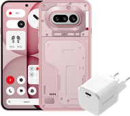 Nothing Phone (4a) 256 Go Rose 5G + BlueBuilt Chargeur avec Port USB-C 45 W Blanc Promotion : smartphones
