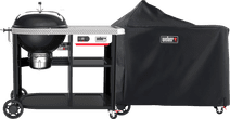 Weber Performer Premium Smart + Weber Hoes voor performer premium en smart deluxe Houtskool barbecue hoespakket