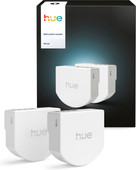 Philips Hue Module d'Interrupteur Mural Filaire pour Lampes Connectées Lot de 2 Interrupteur Philips Hue