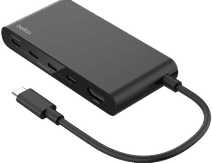 Belkin 5-Poort Usb C Hub met 4K HDMI Docking station voor Windows Laptop