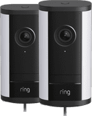 Ring Spotlight Camera Pro 2e Generatie Bedraad Zwart Duo Pack Ring Spotlight ip-camera