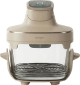 Seeger SGR1050SB Glass Airfryer Beige L airfryer