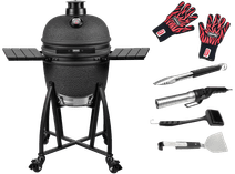 Grill Guru Prime Matte Black Medium Kit de Démarrage Kit de démarrage pour barbecues à charbon