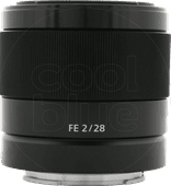 Sony FE 28mm f/2.0 Prime lens