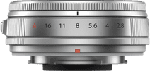 Fujifilm XF 23mm f/2.8 R WR Zilver Portretlens voor systeemcamera