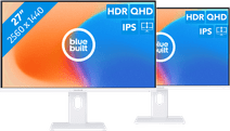 BlueBuilt 27 inch Quad HD Monitor Duo pack Monitor bundel