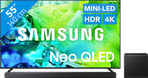 Samsung Neo QLED 55" QN80H (2026) + Samsung HW-QS700F (2025) Middelgrote Samsung tv