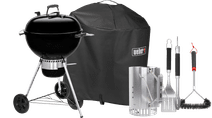 Weber Master Touch GBS E-5750 57 cm Zwart Starterspakket Houtskool barbecue starterspakket