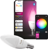 Philips Hue Kaarslamp White and Color E14 Losse lamp Philips Hue E14 White & Color