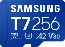 Samsung MicroSDXC T7 256GB 170MB/s Samsung geheugenkaart