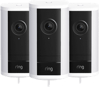 Ring Spotlight Camera Pro 2e Generatie Bedraad Wit 3-Pack Ring Spotlight ip-camera