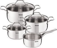 Tefal Intuition Batterie de Cuisine 4 Pièces Set de casseroles