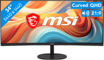 MSI PRO MP341CQ E12 Incurvé Écran PC pour professionnels pour les tâches administratives