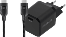 BlueBuilt Chargeur Power Delivery 45 W + Câble USB-C 1,5 m Nylon Noir Accessoire Apple iPhone 16