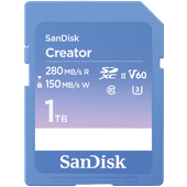 SANDISK SDXC Creator 1TB 150MB/s SANDISK Creator Series