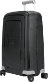 Samsonite S'Cure Spinner 55cm Black Handbagage koffer 55x40x20cm
