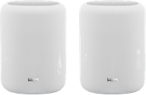 WiiM Sound Lite Twin Wit Google Assistant speaker